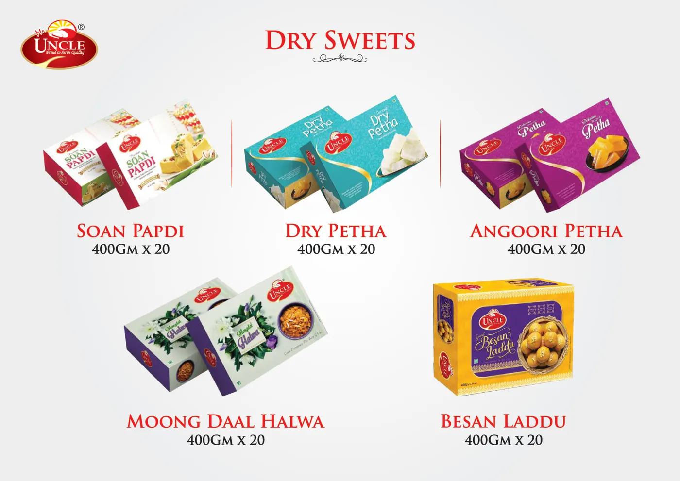 Catalogue page 30: Dry Sweets