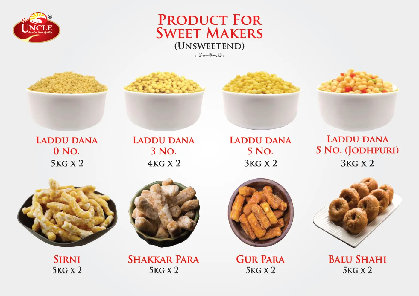 Catalogue page 53: Products for Sweet Makers