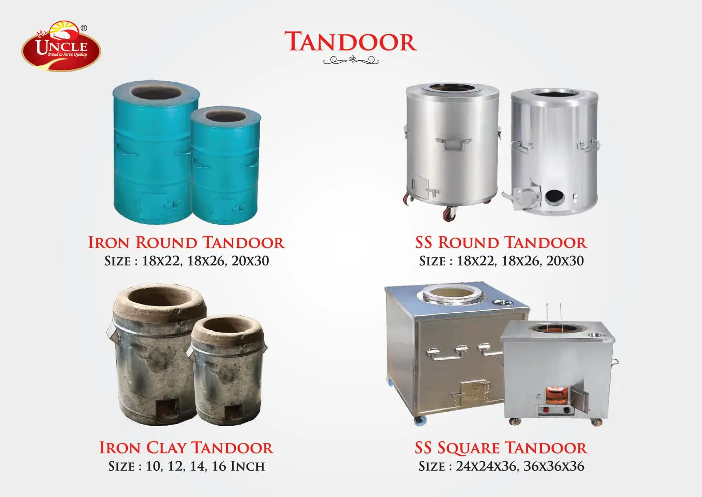 Catalogue page 71: Tandoor