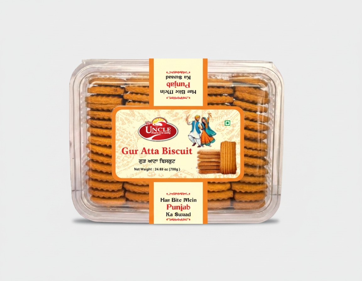 Punjabi Desi Atta Biscuits