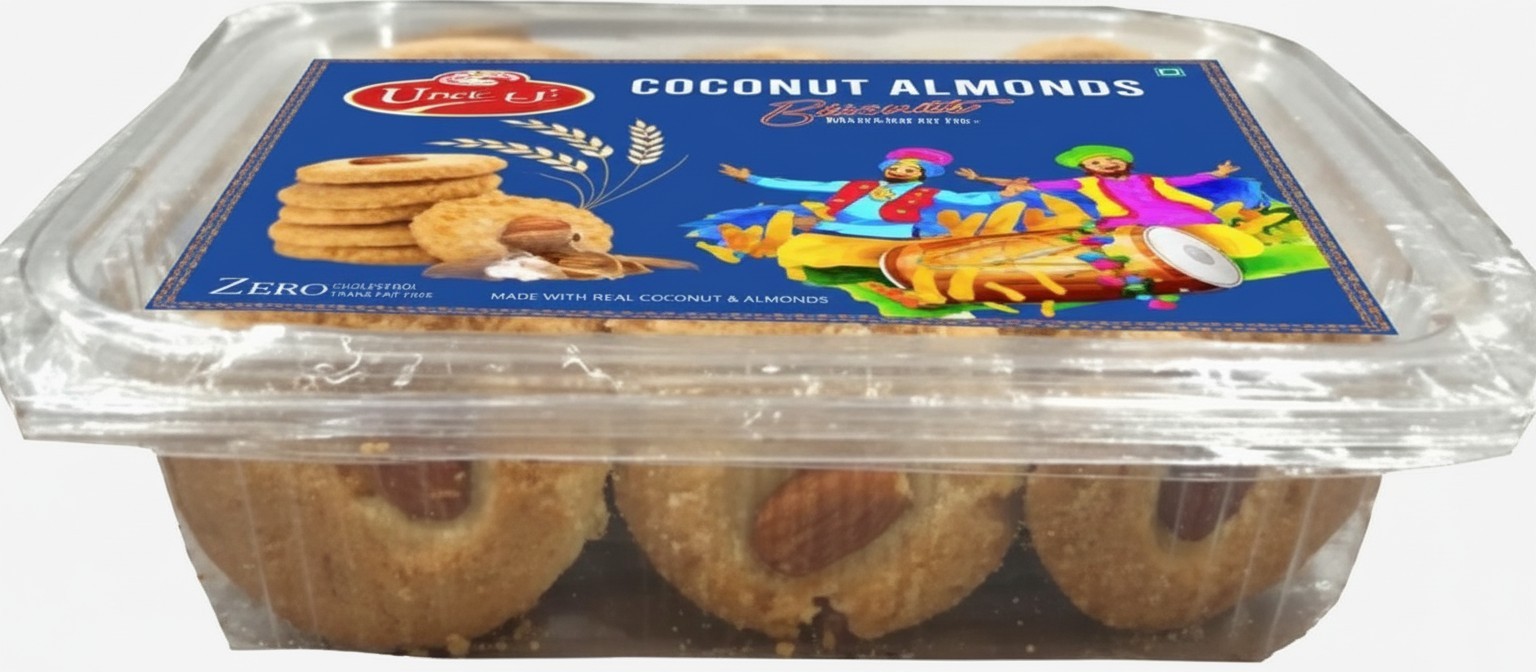Coconut Almonds Cookies
