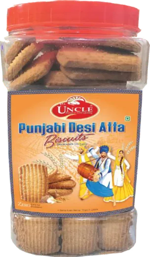 Punjabi Desi Atta Cookies