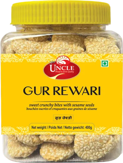 Mr. Uncle Rewari (Jar) — Jaggery, Gachak & Traditional Sweets