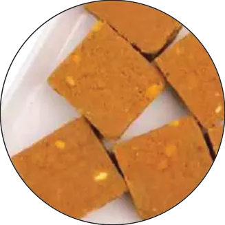 Frozen Burfi, Halwa & Peda
