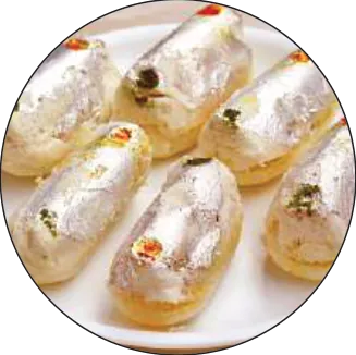 Frozen Burfi, Halwa & Peda