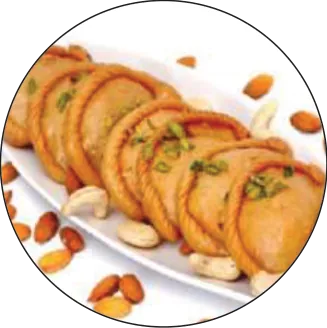 Frozen Burfi, Halwa & Peda