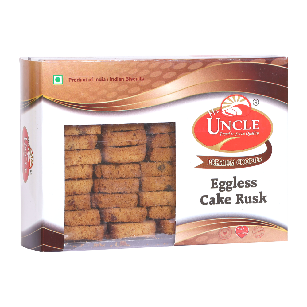 Egg Less Cake Rusk