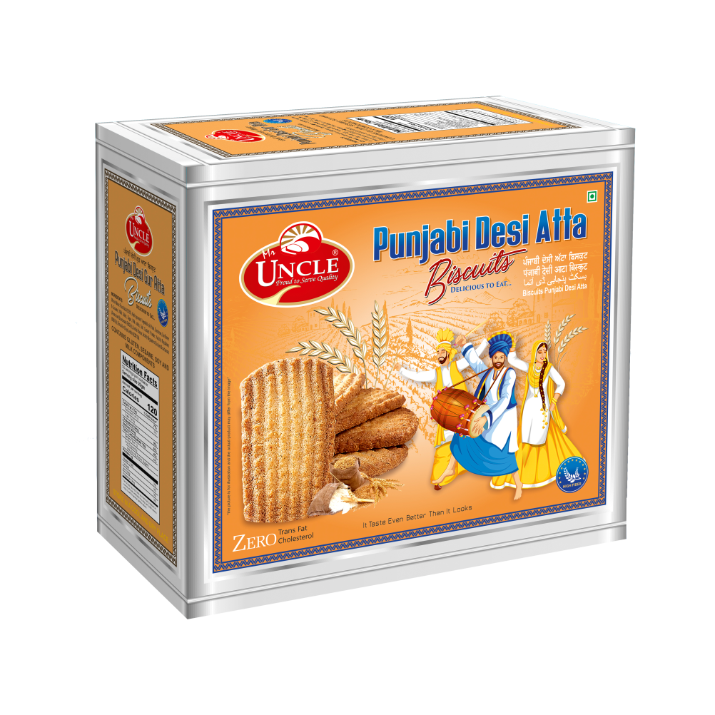 Punjabi Desi Atta Biscuits